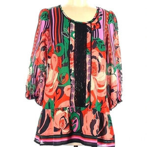 Odille Floral Tunic Top